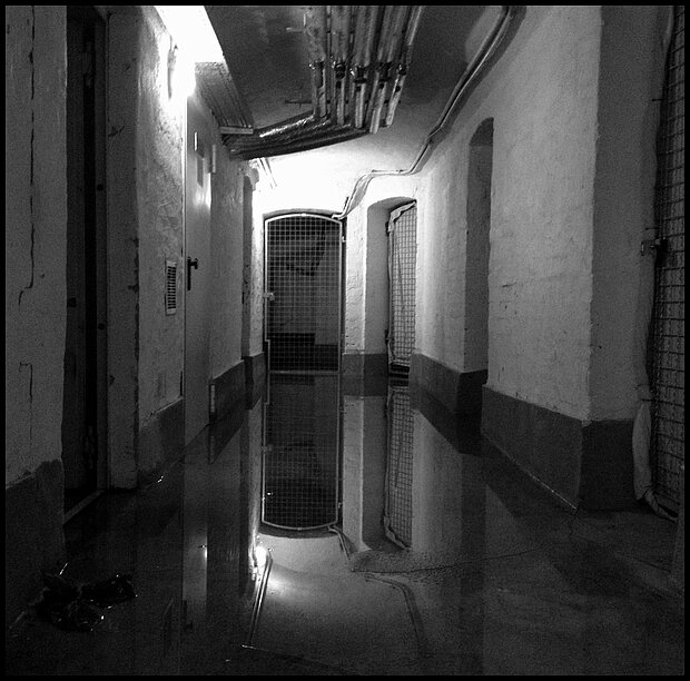 überschwemmter Keller